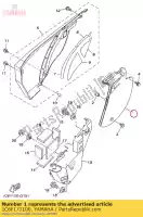 1C6F171100, Yamaha, Coperchio, lato 1 yamaha ttr230 230 , Nuovo