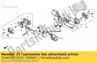 33460GE2920, Honda, cordon l. fr. clignotant honda nsr  s f nsr50s 50 , Nouveau