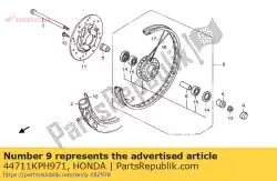 Aqui você pode pedir o nenhuma descrição disponível no momento em Honda , com o número da peça 44711KPH971: