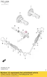 Tutaj możesz zamówić d? Wignia, wa? Ek dekompresyjny od Suzuki , z numerem części 1294214D0V: