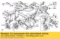 45129MCSG00, Honda, rury komp. c, fr. hamulec honda st 1300 2002 2003 2004 2006 2007 2008 2009 2010, Nowy