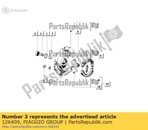 Piaggio Group 126409 noce - Il fondo