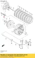 2141317G01, Suzuki, veer, koppeling suzuki  dl v-strom sfv sv 650 2003 2004 2005 2006 2007 2008 2009 2010 2011 2012 2014 2015 2017 2018, Nieuw