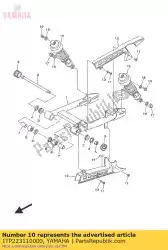 Ici, vous pouvez commander le étui, chaîne auprès de Yamaha , avec le numéro de pièce 1TP223110000: