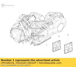 Here you can order the engine 125 4t 3v ie e3 from Piaggio Group, with part number CM168018: