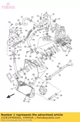 Aquí puede pedir articulación de Yamaha , con el número de pieza 1SDE24460000: