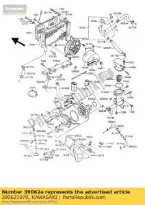 kawasaki 390621070 w?? ch?odz?cy zx900-a1 - Dół