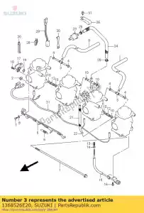 suzuki 1368526E20 articulação - Lado inferior