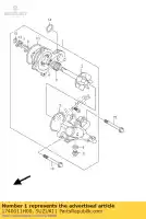 1740011H00, Suzuki, pump assy,water suzuki lt a 450 2007 2008 2009, New