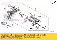 45107MA6006, Honda, pistón honda  vtx 300 1800 2002 2003 2004 2005 2006 2019 2020, Nuevo