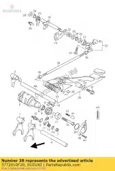 Tutaj możesz zamówić podstawa assy, ?? Gear od Suzuki , z numerem części 3772010F20: