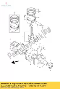 suzuki 1222906B000B0 cuscinetto c.albero - Il fondo