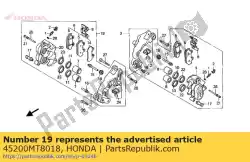 Tutaj możesz zamówić brak opisu w tej chwili od Honda , z numerem części 45200MT8018: