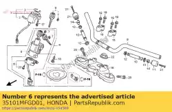 Tutaj możesz zamówić brak opisu w tej chwili od Honda , z numerem części 35101MFGD01:
