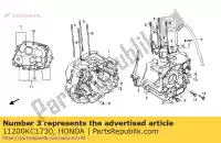 11200KC1730, Honda, comp. cárter, l honda cb super dream td cb125td 125 , Novo