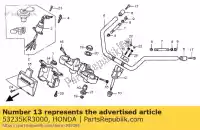 53235KR3000, Honda, holder, upper honda ca cmx 125 250 1995 1996 1997 1998 1999, New