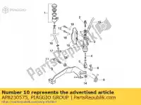 AP8230575, Piaggio Group, Protezione cilindro maestro freno aprilia  mx pegaso rx tuareg 50 1990 1991 1992 1995 1996 1997 1998 1999 2000 2001 2002 2003 2004, Nuovo