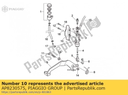 Aprilia AP8230575, Cilindro mestre do freio, OEM: Aprilia AP8230575