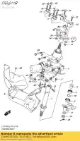 5168031G00, Suzuki, piastra, sterzo suzuki  lt a 500 750 2009 2010 2011 2012 2014 2015 2016 2017 2018 2019, Nuovo