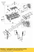 T1151565, Triumph, g?owica cylindra, 3 cyl., zespó?, sai, par triumph speed triple 1050 2008 2009 2010 2011 2012, Nowy