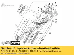 Tutaj możesz zamówić pier? Cie? Stop od Piaggio Group , z numerem części AP8203445: