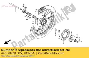 Honda 44650MN1305 juego de ruedas, fr - Lado inferior
