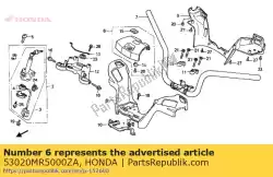 Aquí puede pedir no hay descripción disponible en este momento de Honda , con el número de pieza 53020MR5000ZA: