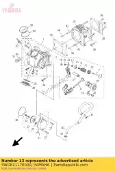 Aqui você pode pedir o retentor, válvula spr em Yamaha , com o número da peça 5WGE21170000: