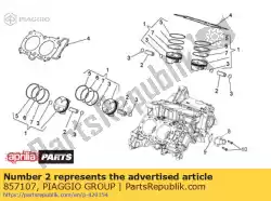 Here you can order the piston pin 17x10x45 from Piaggio Group, with part number 857107: