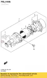 Tutaj możesz zamówić zacisk od Suzuki , z numerem części 0940236208: