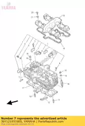 Ici, vous pouvez commander le chapeau, arbre à cames 3 auprès de Yamaha , avec le numéro de pièce 36Y121931000: