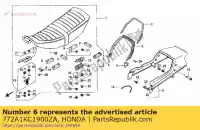 772A1KC1900ZA, Honda, jeu de capots, mer * nh1 * honda cb super dream td cb125td 125 , Nouveau