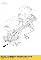 4511538G00, Suzuki, suporte suzuki gsf gsx 650 1200 1250 2005 2006 2007 2008 2009 2010 2011, Novo