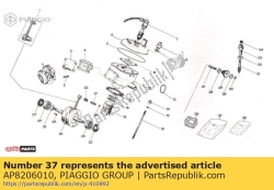 Aprilia AP8206010, Pakkingset, OEM: Aprilia AP8206010