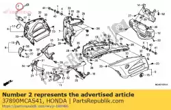 Here you can order the sensor, temperature (open from Honda, with part number 37890MCAS41: