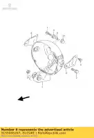 0155006207, Suzuki, tornillo suzuki gs gsf gsx gsx r gv ls rf rg rgv tl vl vs vx vz 125 250 400 500 600 650 750 800 1000 1100 1400 1500 1985 1986 1987 1988 1989 1990 1991 1992 1993 1994 1995 1996 1997 1998 1999 2000 2001 2002 2003 2004 2005 2006 2007, Nuevo