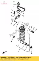 29L222660100, Yamaha, cinto, tempo yamaha rd fz rdf 350 600, Novo