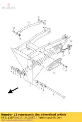 Here you can order the torquelink,rear from Suzuki, with part number 6431126F00019: