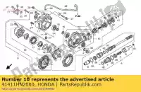 41411HN2000, Honda, caso sub assy, ??fr honda trx500fa fourtrax foreman trx400fw 500 400 , Nuovo