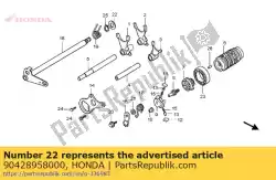 Tutaj możesz zamówić podk? Adka b, oporowa, 14mm od Honda , z numerem części 90428958000: