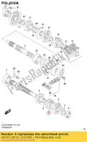 2423112K10, Suzuki, gear,3rd & 4th drive suzuki gsxr150rfx gsxr150rf gsxs125mlx gsxs125ml gsxr125xa gsxs125xa gsxr125a 150 125 , New