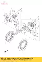 2CR2581T0000, Yamaha, conjunto de freio a disco yamaha  mt yfz r yzf r 600 1000 2015 2016 2017 2018 2019 2020 2021, Novo