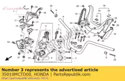 Here you can order the key set from Honda, with part number 35010MCTD00: