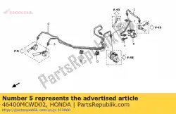 Here you can order the valve assy., proportioning control from Honda, with part number 46400MCWD02: