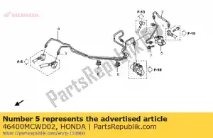 honda 46400MCWD02 valve assy., proportioning control - Bottom side