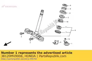 honda 38120MV9008 claxon - Midden