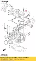 Here you can order the cushion,bolt from Suzuki, with part number 1119213E00: