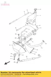 Qui puoi ordinare o-ring (26h) da Yamaha , con numero parte 932101662900: