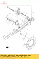 5VLW00450000, Yamaha, brake pad kit yamaha ybr 125 2005 2006, New