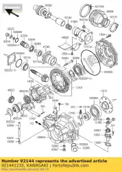 Aquí puede pedir resorte klf300-b1 de Kawasaki , con el número de pieza 921441235: